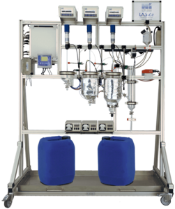 LabKit™ treatment plant with triple reactor and Viscopakt®