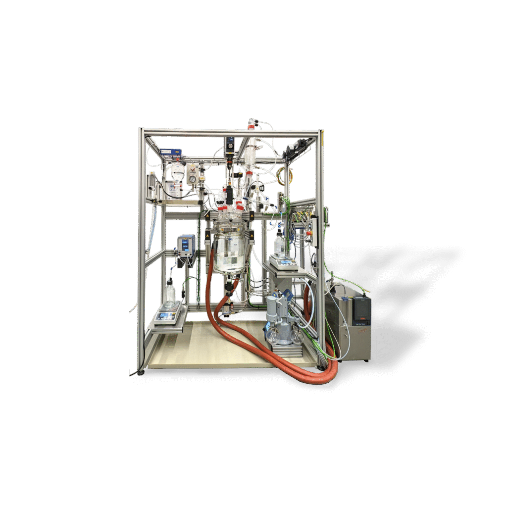 HITEC ZANG Reaktoranlage zur Destillation | HITEC ZANG – Führender Anbieter für Laborreaktoren in der chemischen Verfahrenstechnik